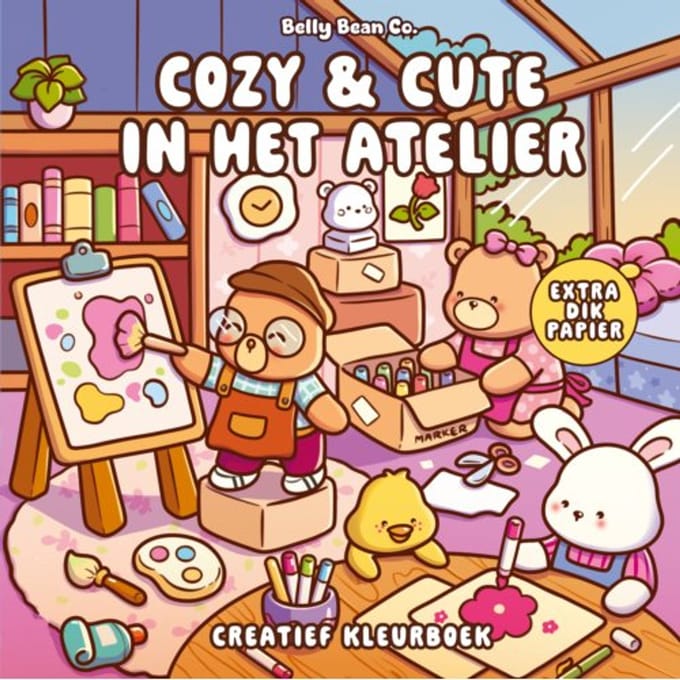 Cozy & Cute In Het Atelier - Belly Bean Co. - Belly Bean Co.