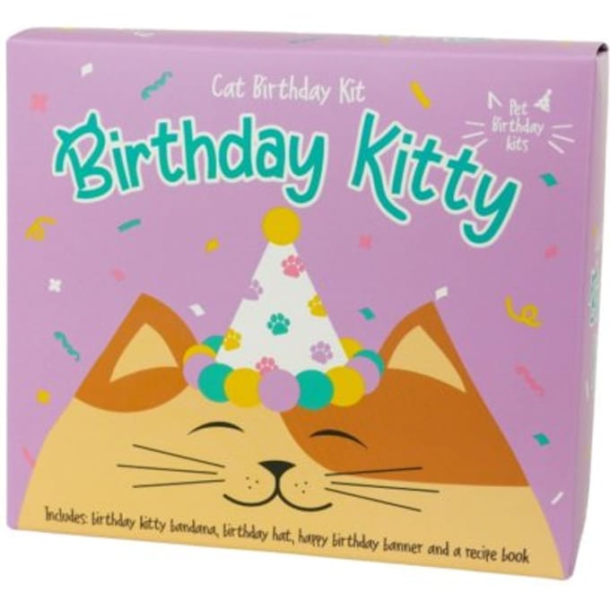 Huisdier verjaardagsset - Katten van Gift Republic