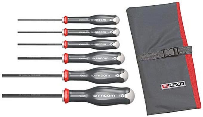 Set van 6 Protwist schroevendraaiers met zeshoekige socket