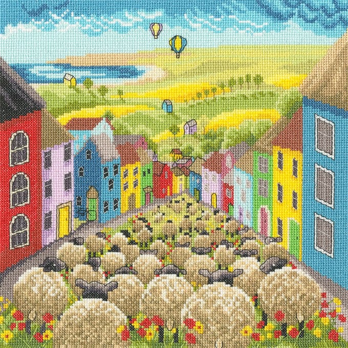Borduurpakket Wool meet again - Bothy Threads