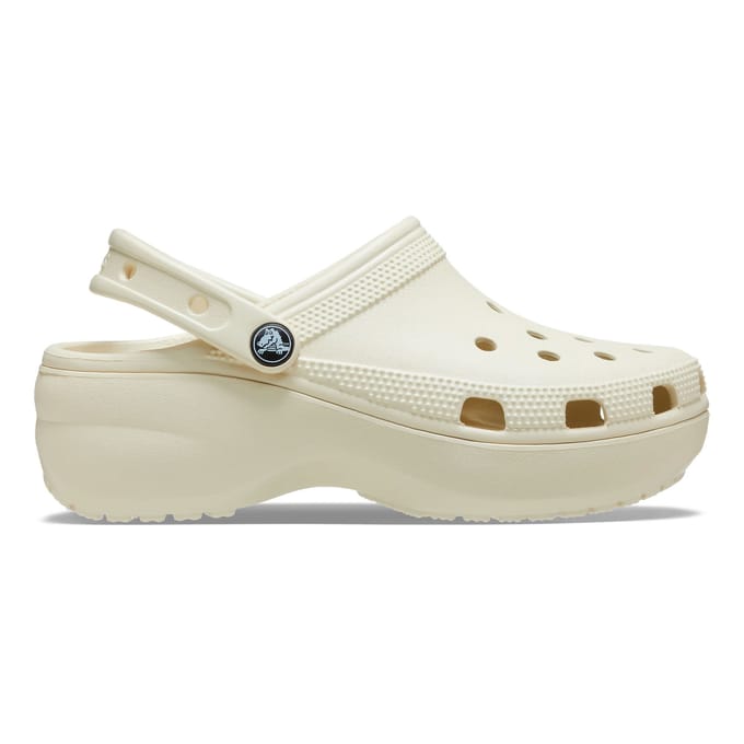 Crocs Classic Platform Clog W Slippers beige