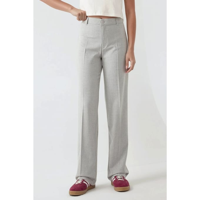 Hoge Taille Rechte Pijpen Broek