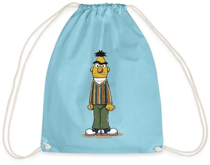 Sesamstraat Bert Pose Gymtas
