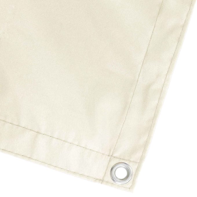 vidaXL - Balkon - Privacy - Scherm - 180 - x - 500 - cm - Polyester - Crèmekleurig