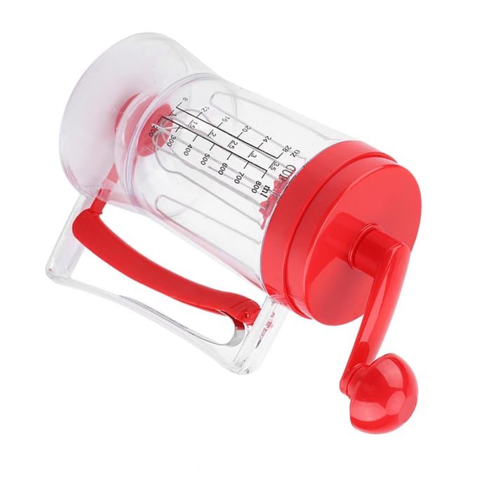 Handheld Handmatige Pannenkoek Cupcake Beslag Mixer Dispenser Blender Machine Bakgereedschap