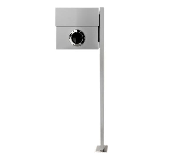 Radius - Letterman staande brievenbus XXL - zilver