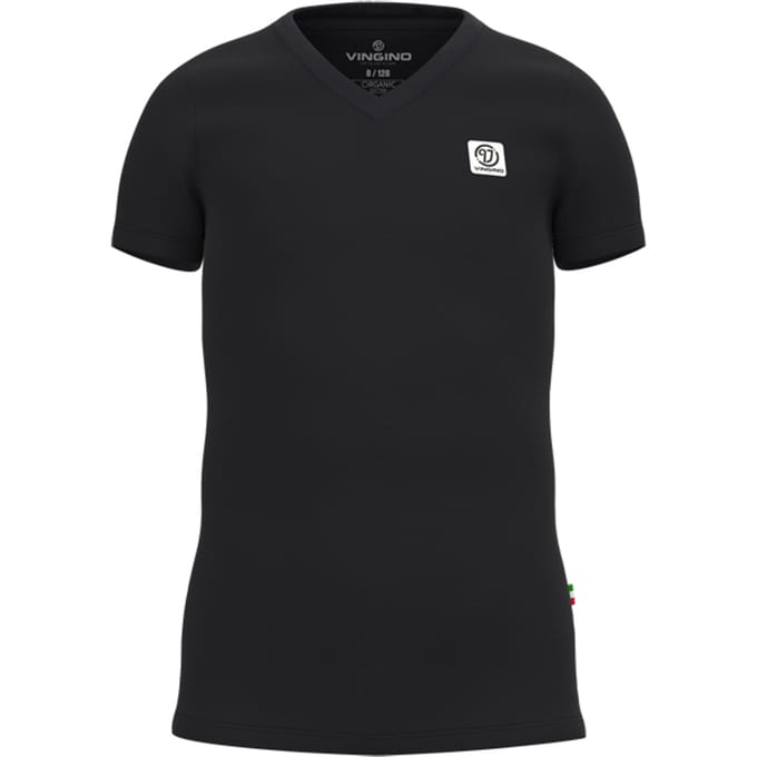 Vingino B-basic-tee-vnss Deep Black Taglia: M | T-shirt Outlet | kids | Nero