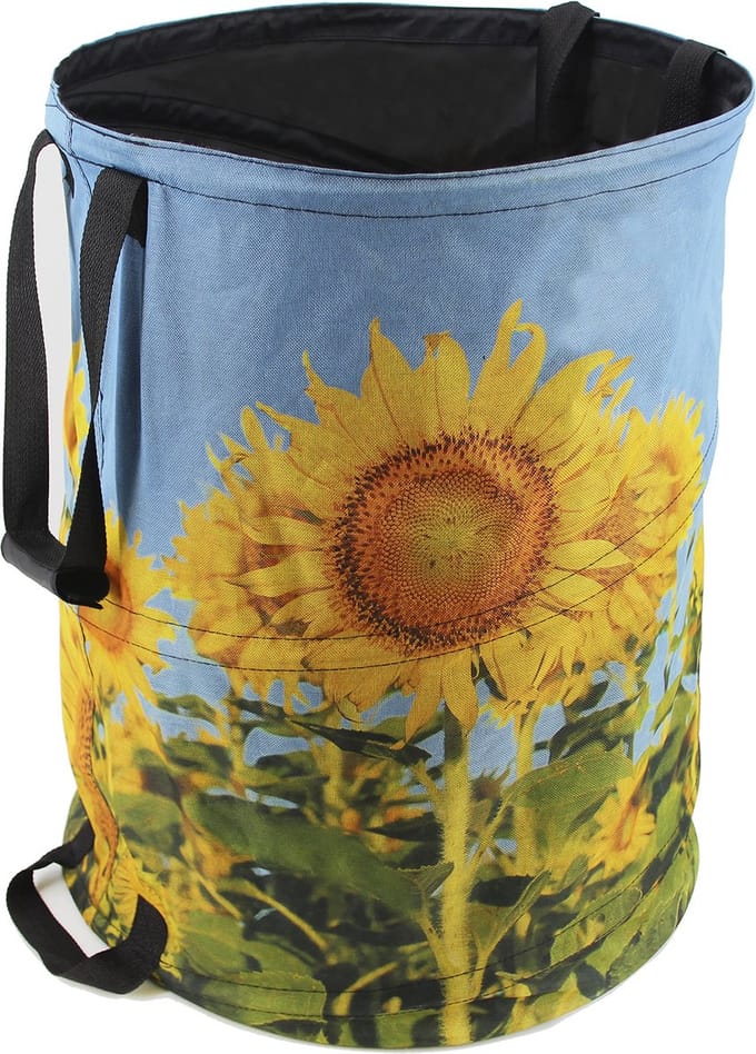 TerCasa pop-up zak - zonnebloem - PP - 100 liter - 46x60cm - JU-998007