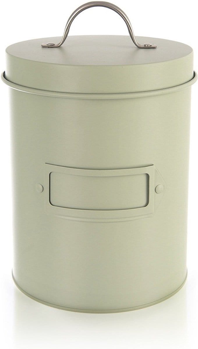 Opbergbox Metaal Groen GREENISH 1,3 l - Opbergdoos - Opslag Container