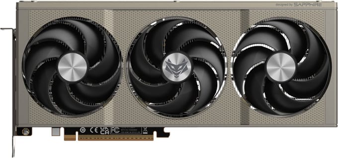 Sapphire Radeon RX 9060 XT NITRO+ - 16GB GDDR6 RAM - Grafische kaarten