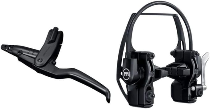 Hydraulische velgrem voor fiets met Easy Mount en 3-vinger-hendel