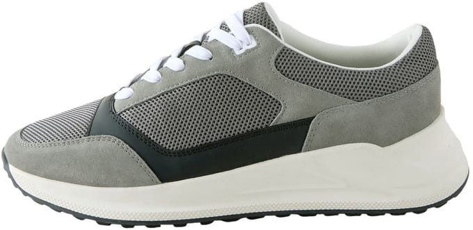 Next - Heren - Smart-casual sneakers met veters - Grijs