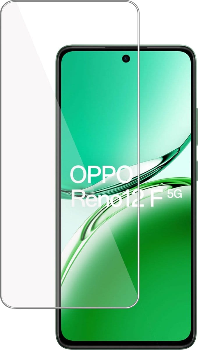 Screenprotector geschikt voor OPPO Reno 12 F / Reno 12 FS Screenprotector – Gehard Glas - Proteqt+
