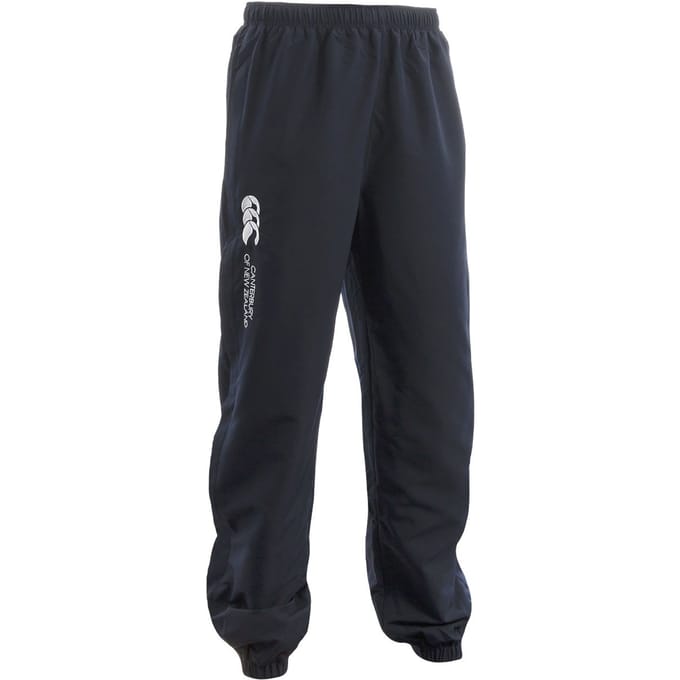 Canterbury Heren trainingsbroek met open zoom (Marine / Wit)