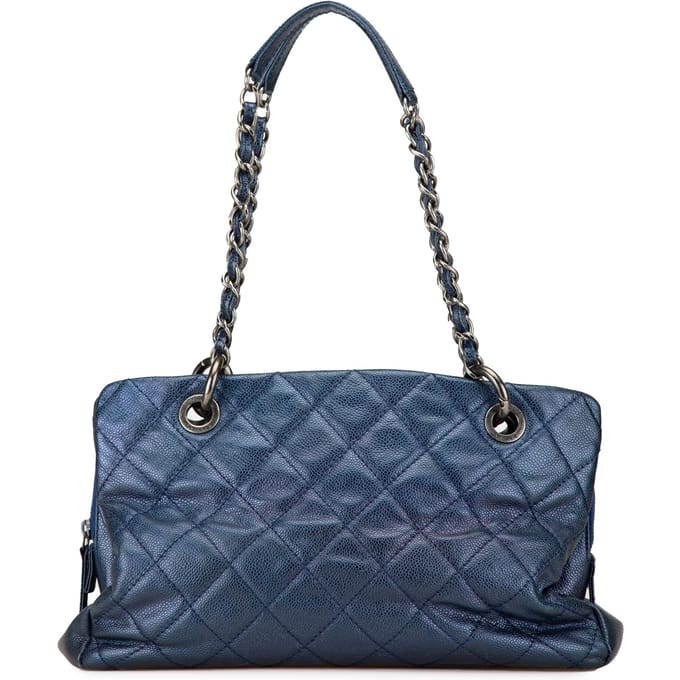 Gequilted Leren Schoudertas
