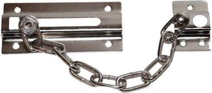 Benson Deurketting - met 6 schroeven - metaal - deurbeveiliging