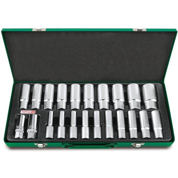 Dopsleutelset 1/2" TOPTUL GAAD2202