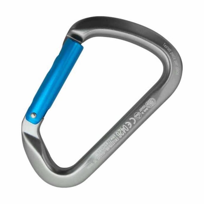 Kong Italy Grote Multifunctionele Karabijnhaak Blauw,Grijs