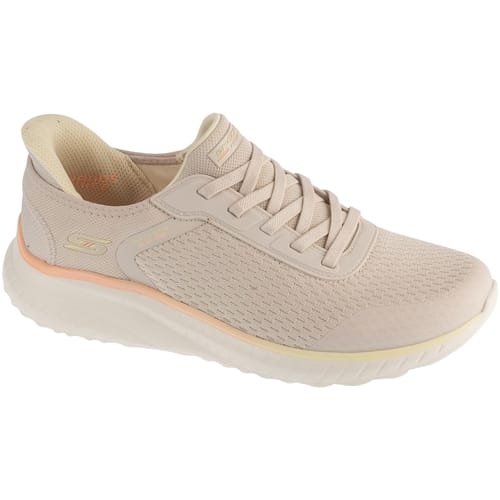 Skechers Slip-Ins Bobs Squad Chaos, Vrouwen, Beige, Sneakers, maat: 36