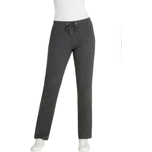 Hajo Comfortabele dames vrijetijdsbroek antraciet Grijs vrouw 44