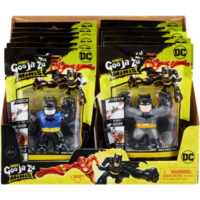 Heroes of Goo Jit Zu DC Minis Serie 4 Hero Pack Stretchfiguur – Assorti