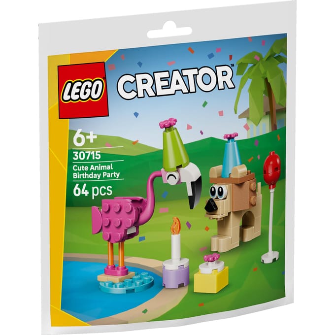 LEGO Creator - Schattige Dierenverjaardag (paperbag) - 30715