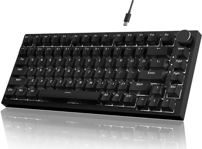 VH Supplies® Mechanical Keyboard - Mechanisch Toetsenbord - Gaming Keyboard - 75% - USB-C