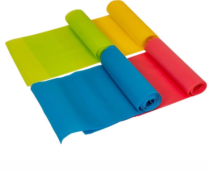Kettler TPE Weerstandsband 0,45 mm | geel