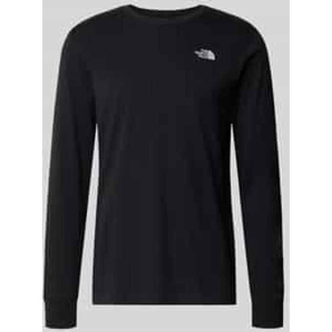 Shirt met lange mouwen van katoenmix model 'EVOLUTION'