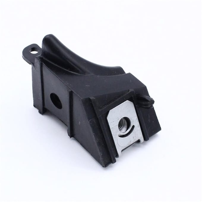 Reparatieset koplampbeugel linkerzijde voor Fiat 500 Abarth 500 51816682 black