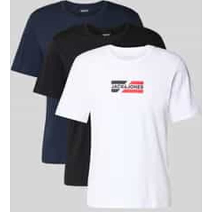 JACK&JONES ESSENTIALS - JJECORP GRAPHIC TEE SS O-3PK MP NOOS Heren T-shirt