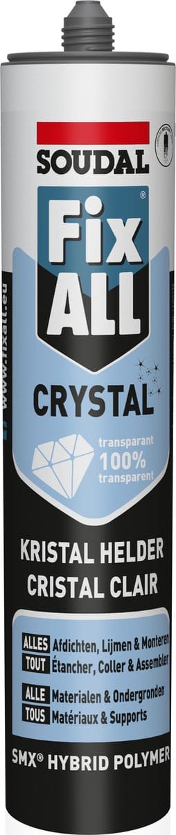 Soudal Lijmkit Fix All Crystal 290ml