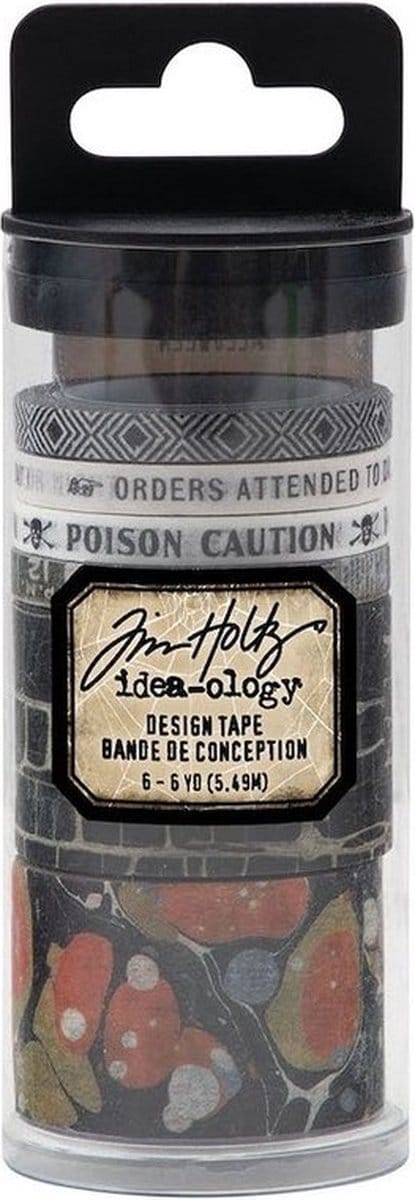 Idea-ology Tim Holtz Halloween Design Tape (6x5.49m) (TH94259)