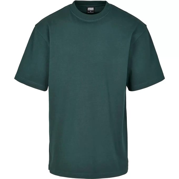 Urban Classics - Tall Heren T-shirt - M - Groen