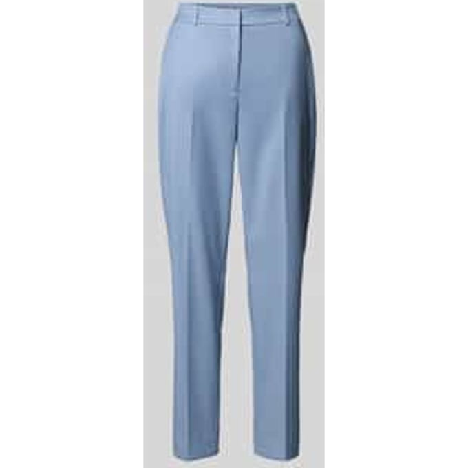 Broek met persplooien