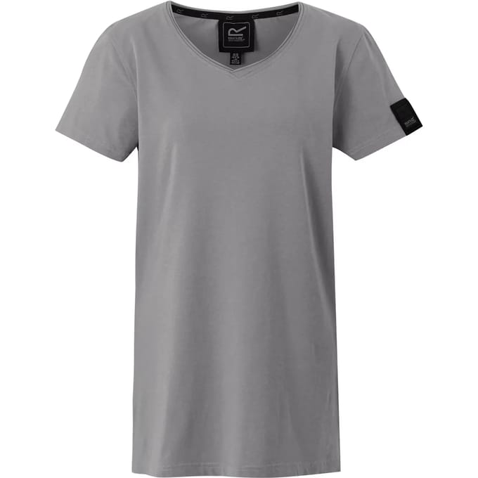 Dames-T-shirt met v-hals Regatta Elkie