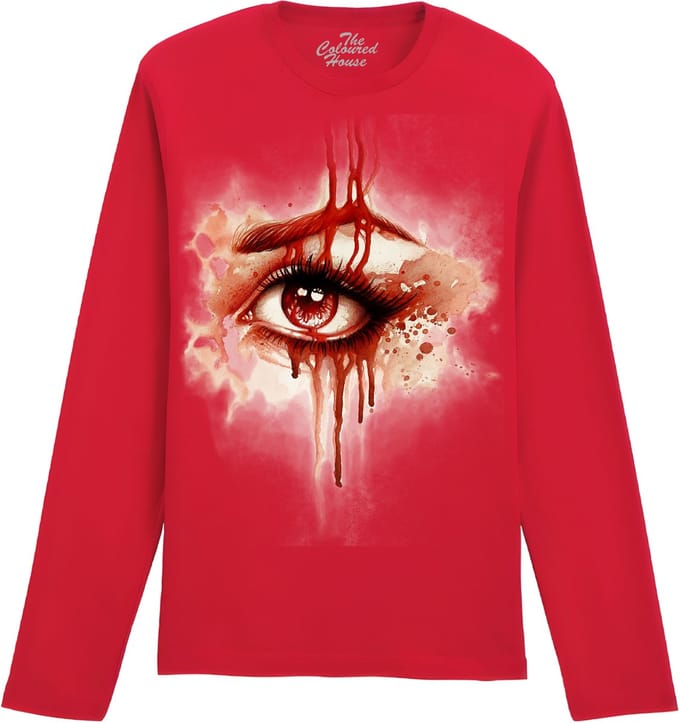 Red Tears The Coloured House Longsleeve T-shirt M