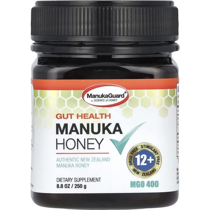 ManukaGuard, darmgezondheid, Manukahoning, MGO 400, 250 gram (250 gram)