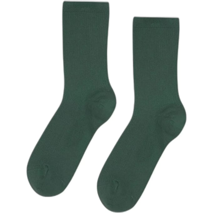 Damessokken Colorful Standard Classic Organic Emerald Green