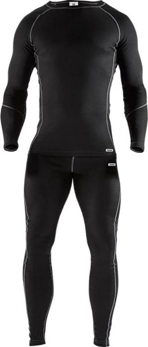 Fristads Ondergoedset 7416 Ue - Zwart - XS
