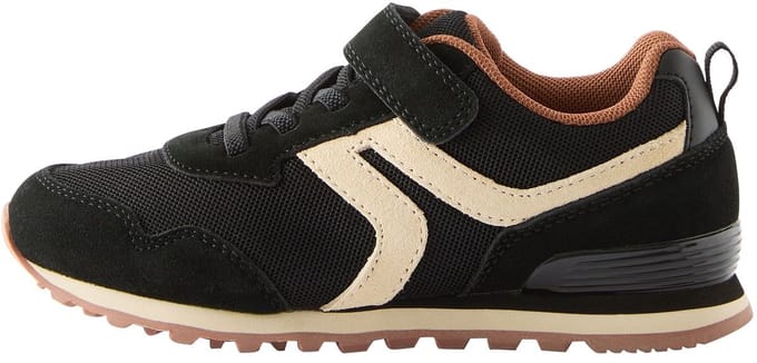 Next - Jongens - Sneakers met elastische veters en bandje - Zwart