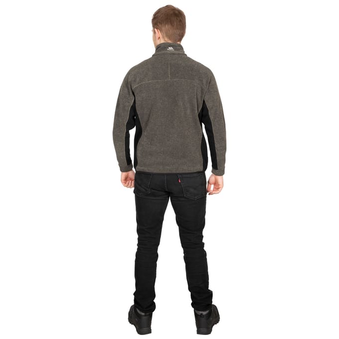 Trespass - Heren Jynx Full Zip Fleece Vest (Olijfstreep)