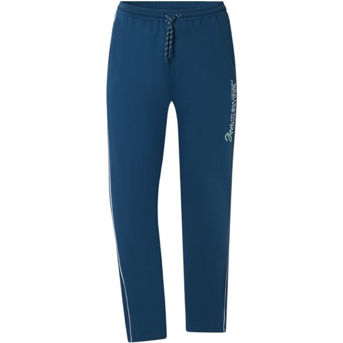 Jan Vanderstorm herren Joggingbroek - 72/74 - turquoise - Plus Size