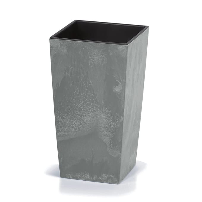 Bloempot betonlook grijs 49L
