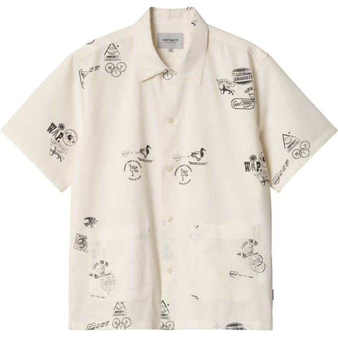 Carhartt Wip Stamp Shirt Bruin