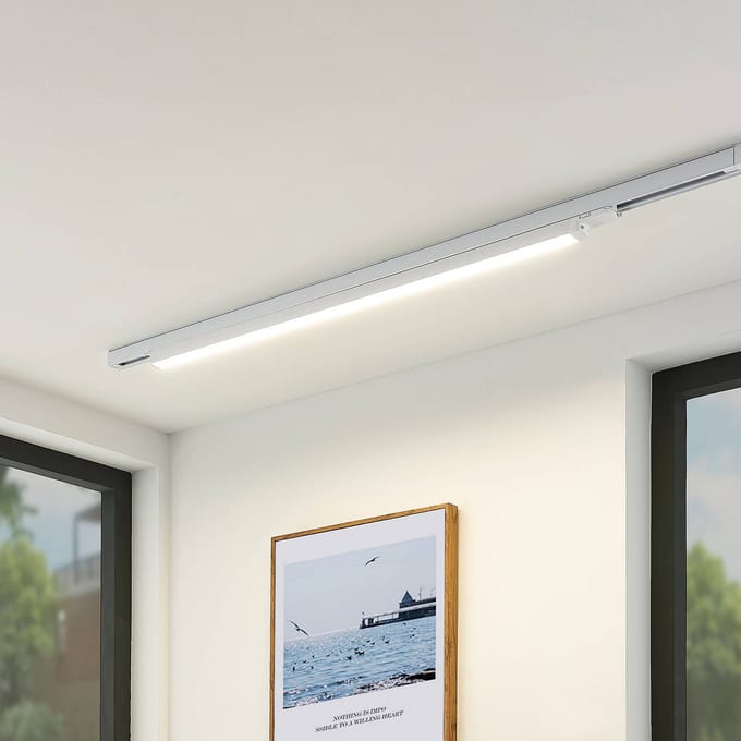 Arcchio - railverlichting - Aluminium, kunststof - H: 5.2 cm - wit (RAL 9010)
