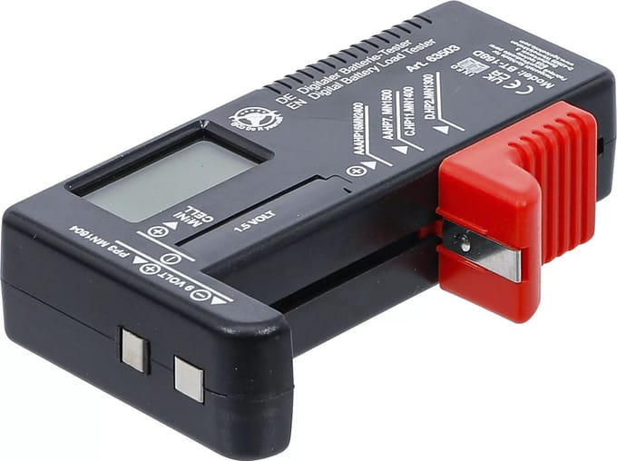 BGS Digitale batterijtester - 1,5 V / 9 V
