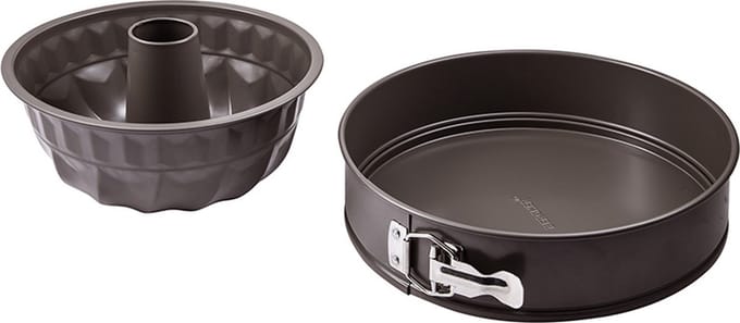 Bergner Bakset - Lovers- 1 x Springvorm en 1 x Tulbandvorm