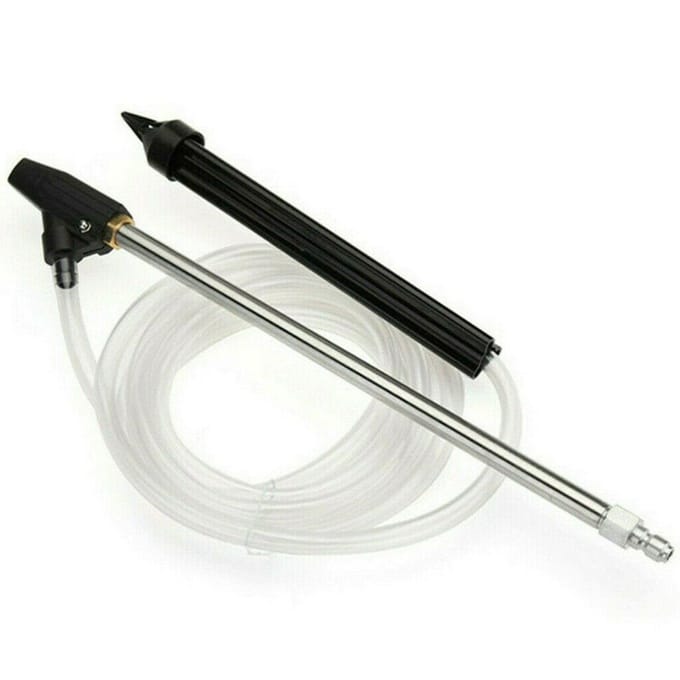 Hogedrukreiniger zandstraalset 1 Kit gray