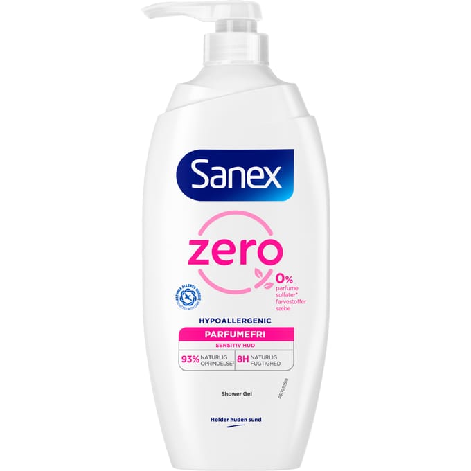 Sanex Zero% Shower Gel Sensitive Skin 750 ml